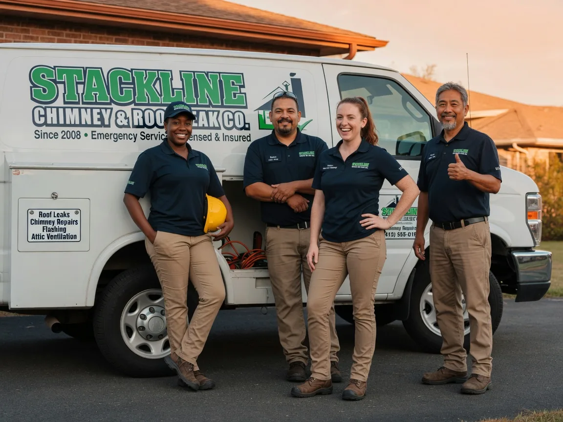 Chimney flashing repair company in Dellroy, OH